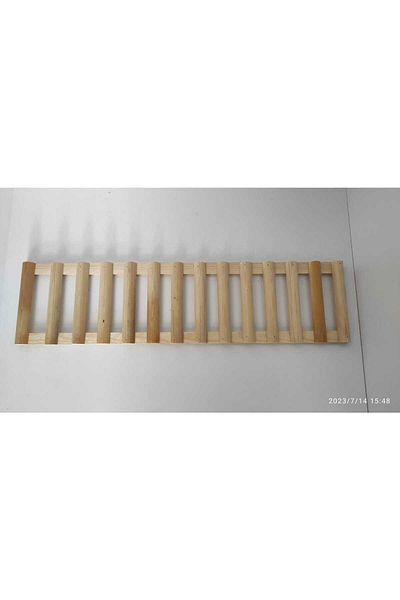 Marangozi 15X60 cm Natural Wooden Flower Pot Mat