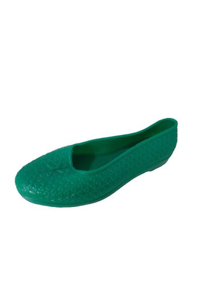 YILDIZ YALNIZ Yıldız Yeşil Lastik Kaymaz Taban Çocuk Ayakkabı