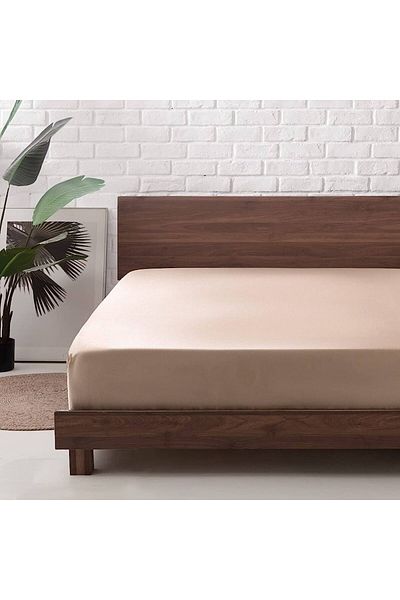 Softplus Двойно пениран памучен чаршаф Super King Size