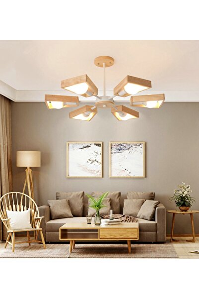 SimaAvize WoodMill Ahşap Avize