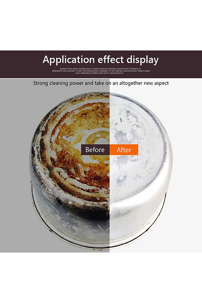 SAVORYHOME Magic sponge eraser descaling sanding cleaning brush silicon carbide descaling brush