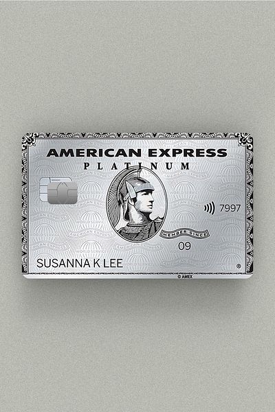 Namgo Ασημένια πιστωτική κάρτα American Express & Επικάλυψη με αυτοκόλλητο Akbil