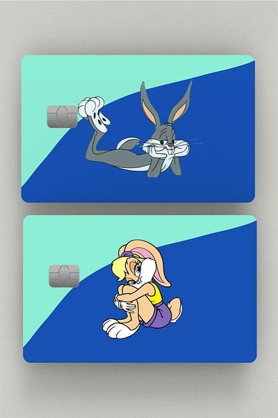 Namgo Buggs Bunny 2-pack Πιστωτική κάρτα & Αυτοκόλλητο Ακβιλ