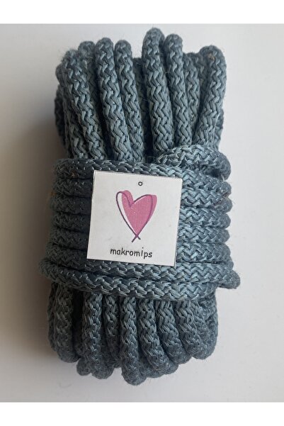 Makromİps MAKROME İP (10 metre) POLYESTER POLİP EN UCUZ MAKROME DİKİLEBİLİR TRESS HOBİ İPİ