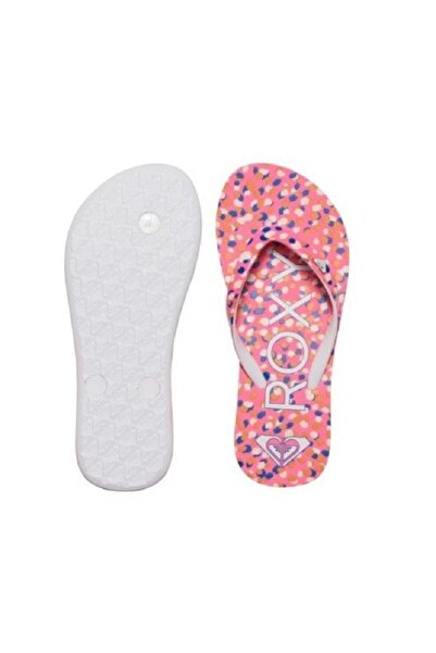 Roxy Slides Kız Çocuk Pembe Parmak Arası Plaj Terlik