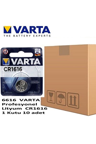 Varta 6616 Cr1616 Lithium 3v Pil 10 Adet