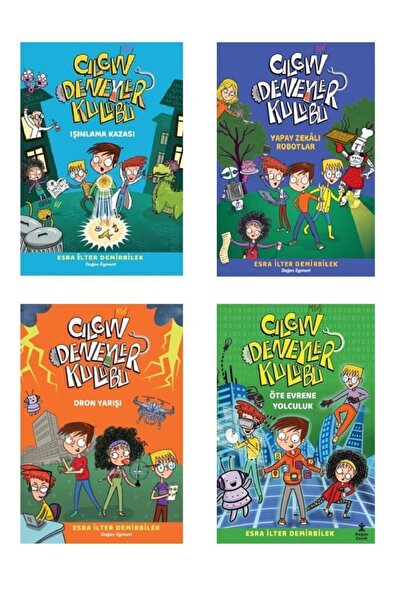 Doğan Kitap Çılgın Deneyler Kulübü Seti (4 Kitap)
