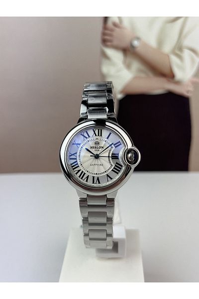Hislon WOMEN'S CLASSIC WOMEN'S WRISTWATCH ROMAN NUMBER SAPPHIRE (NON-SCRATCH) GLASS