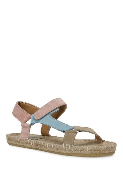 Nine West Risse2 3Fx Multicolor Women's Thick Sole Sandals