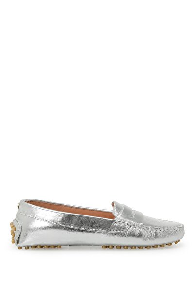 Nine West MADLYN2 3FX Gümüş Kadın Loafer