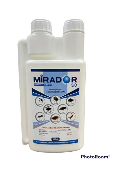 MİRADOR 250ml Sc Genel Haşere Karınca Sinek Karasinek Hamamböceği Pire Kene Tahtakurusu Akrep Ilacı