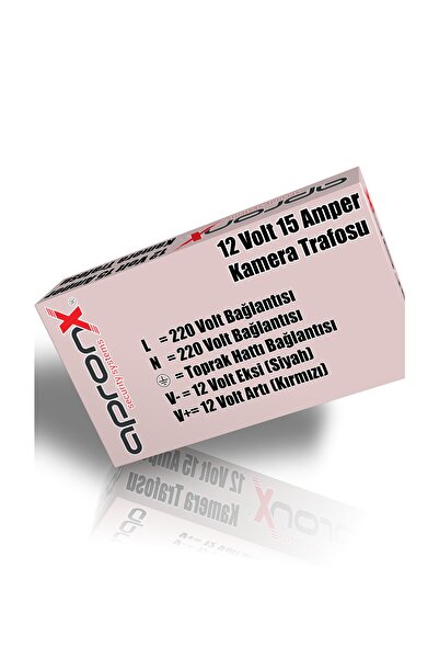 APRONX 12v 15a Adaptör 12 Volt 15 Amper Metal Kasa Adaptör