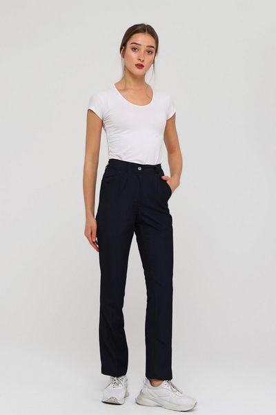 Uniprom Women's Doctor Nurse Chef Served Alpaca Fabric Trousers Navy Blue