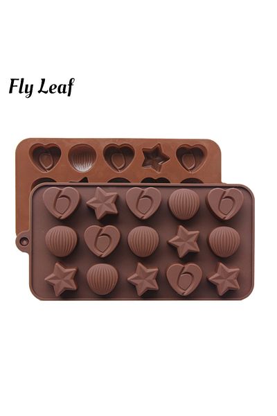 Senin Dükkanın 2-Piece Silicone Chocolate Mold (Shipped in Mixed Models)