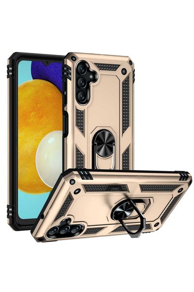ZM STORE Galaxy A04S Case Zore Vega Tank Ring Stand Cover