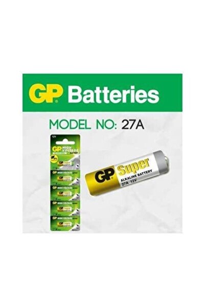 GP 12v 27a Alkalin Pil 5li Paket