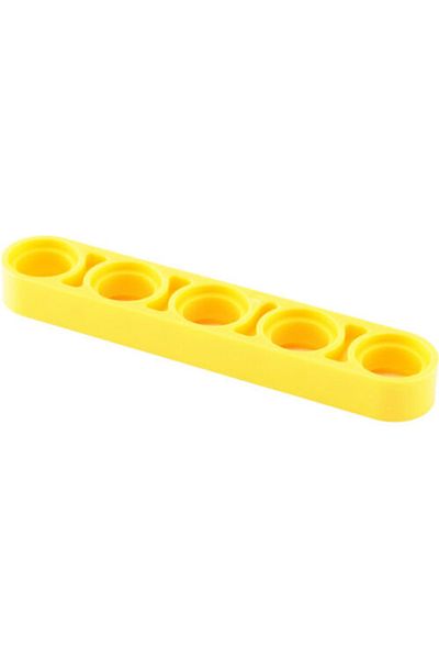 LEGO Technic MOC Custom Accessories Liftarm 1 x 5 Thin - Yellow 4 pieces to be sent