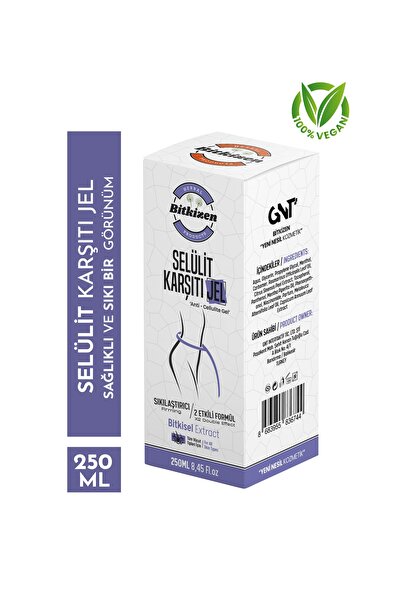 Bitkizen Selülit Karşıtı Jel 250ML