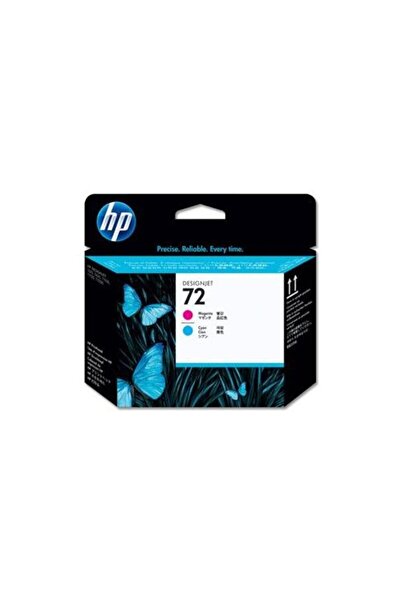 HP 72 Magenta Cyan Kırmızı Mavi Baskı Kafası C9383A / Hp