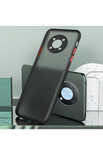 Fibaks Huawei Nova Y90 Kılıf Mat Parmak Izi Yapmaz Kamera Korumalı Renkli Tuş...
