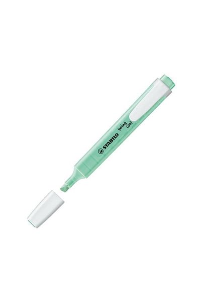Stabilo Pastel Green Highlighter Swing Cool Pen - 8/10 Pack 275/116