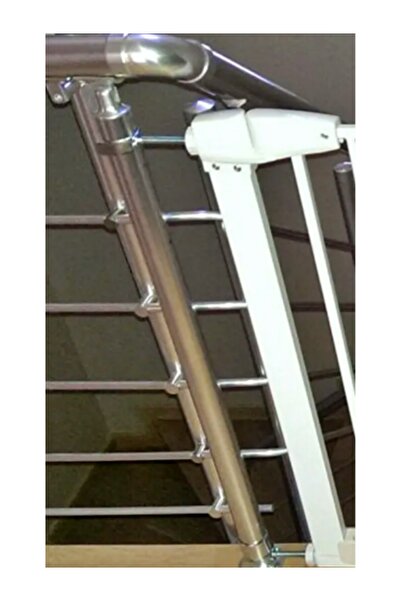 Genel Markalar Güvenlik Kapısı Bariyer Kelepçe Küpeşte Merdiven Korkuluk Bağlantı Aparatı - Sağ - Kapı Bağlantı El