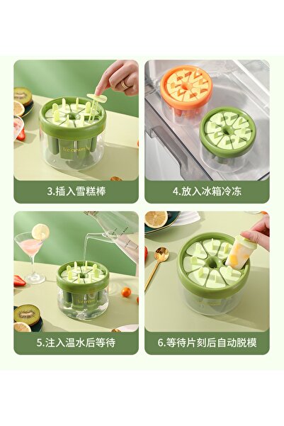 Genel Markalar 8 Bölmeli Dondurma Kalıbı