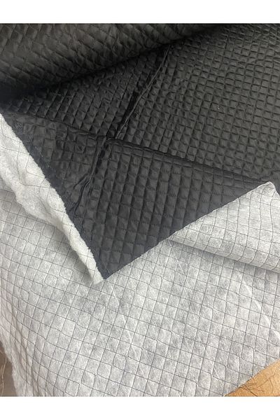 stay home Quilted Fabric for Storage, Closet Cover, Bedspread, Bag Liner