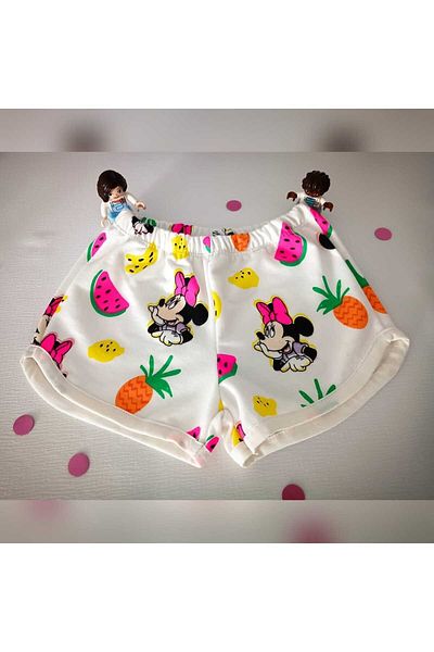 Leydukids Girl's Printed Baby Kids Shorts