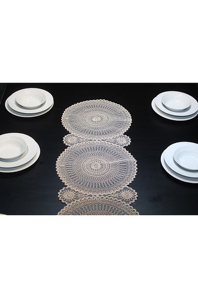 HUZUR ÇEYİZ Corded One Piece Runner