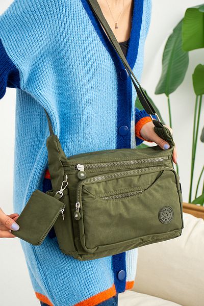 MEGA BAG Women's Clinker Shoulder Bag with Wallet