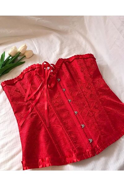nuriçgiyim Gothic style corset