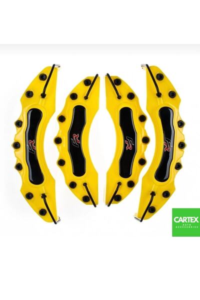 Cartex SEAT FR Logolu Sarı Kaliper Kapağı 4 Parça