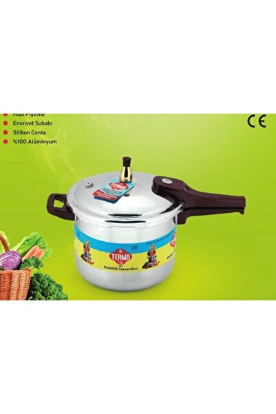 Termo Alüminyum Düdüklü Tencere 6 Lt Litre