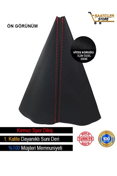 NURYAK أوبل فيكترا C 2002-2008 متوافق مع الجلد الأسود تصميم خاص أحمر رياضي خياطة التحول الجراب