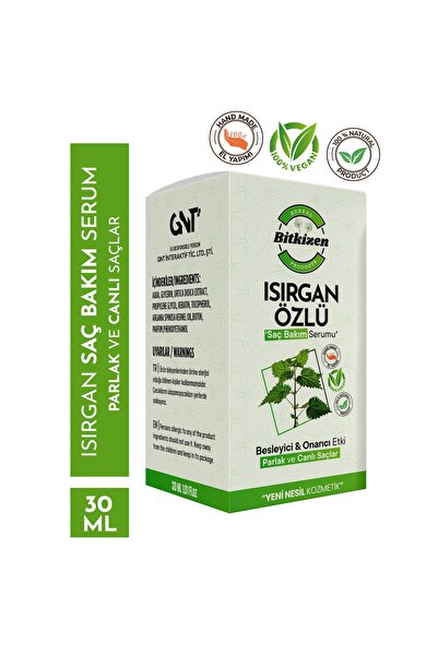Bitkizen Isırgan Özlü Saç Bakım Serumu 30ml