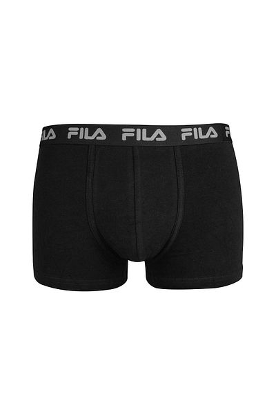 FILA Herren Boxershorts, 5er Pack - Logobund, Urban, Cotton Stretch, einfarbig