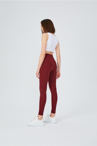 UP&FIT Push Up High Waist Recovery Καλσόν Claret Red