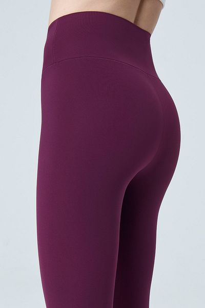 UP&FIT Push Up High Waist Lift Leggings Plum