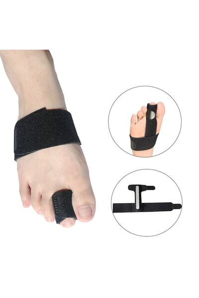 KEMSAD قطعة واحدة من جبيرة استقامة أصابع القدم