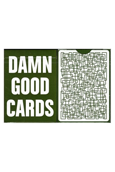 OyuncaklarÜlkesi Bicycle Damn Good Cards No 4 Game Card USPCC Collectable Car...