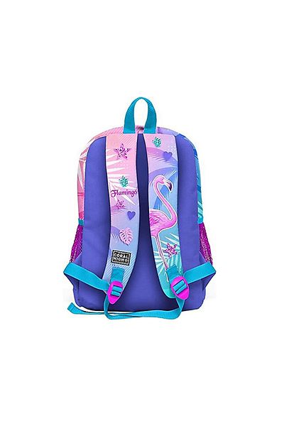 Yaygan Coral High Kids Flamingo Patterned Primary School Bag 23705