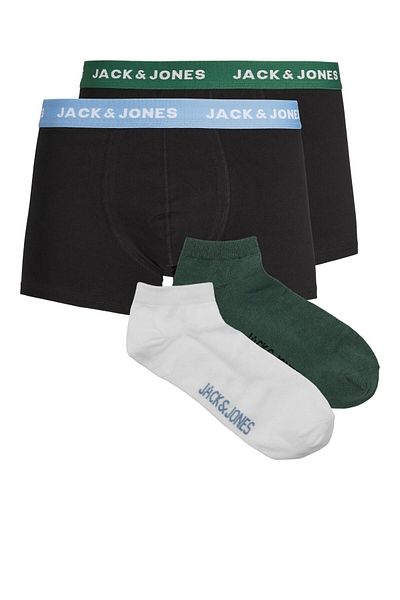 Jack & Jones JacSolid Weekend Socks Boxer Σετ 2 τεμ 12241116