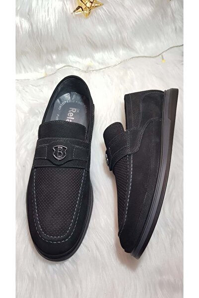 Dr.Relax Dr. Relax Hakiki Nubuk Deri Ortopedik Erkek Ayakkabbı Ckr00558