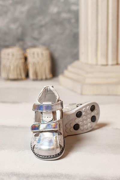 Toddler Sandale pentru copii argintii