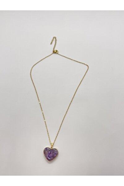 VoNoCHoR Çelik Renkli Göz Nazar Boncuk Dorika Kalp Doğal Taş Hediye Sevgili İ...