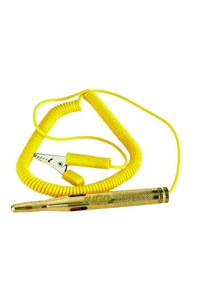 Rico Auto Control Pen Metal Spiral Cable Yellow Benmax