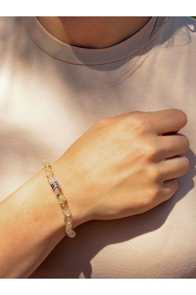 esha Citrine Stone Natural Stone Bracelet