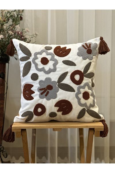 BUGİ HOME COLLECTİON ΚΑΛΥΜΜΑ ΜΑΞΙΛΑΡΙΟΥ ΜΟΝΟ ΛΟΥΛΟΥΔΙ ΚΕΝΤΗΜΕΝΟ ΦΟΥΝΤΑ ΚΕΝΤΗΜΕΝΟ