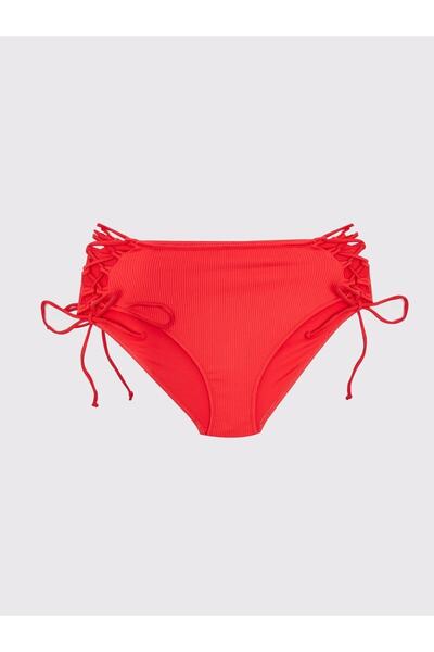 LC Waikiki Partea de jos de bikini de damă drept cu detaliu cravată